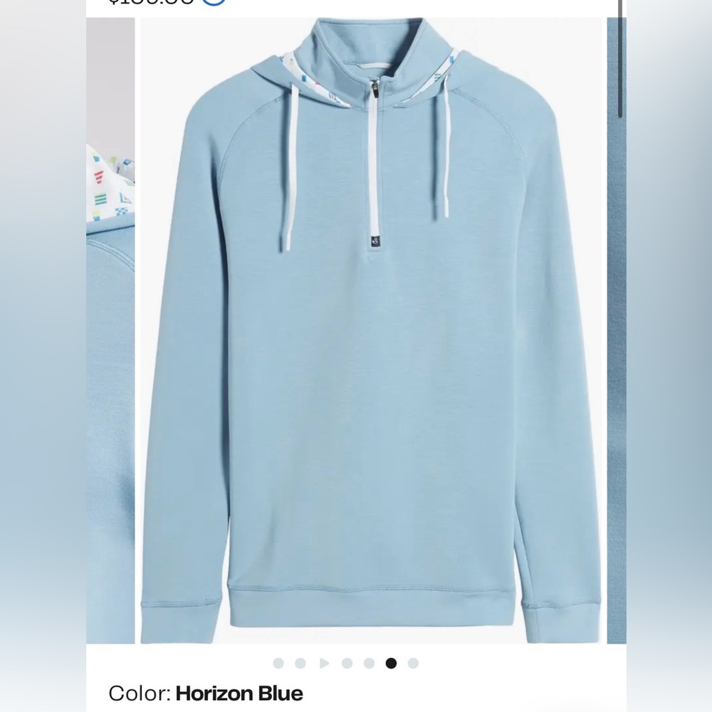 Men's Swannies Conway Horizon Blue Hoodie - NWOT